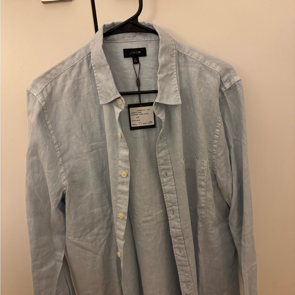 Joe's Jeans Light Blue Casual Button Down